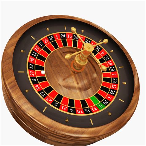 roulette casino 3d model/